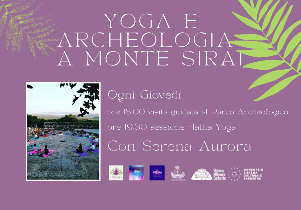 Yoga e archeologia a Monte Sirai