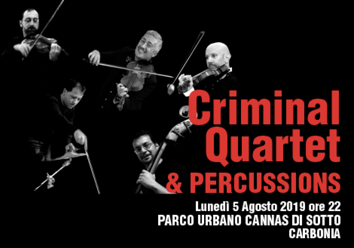 Criminal Quartet & Percussions